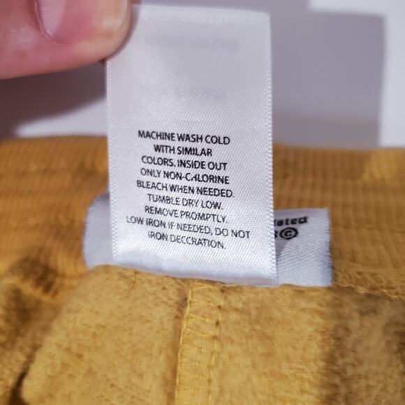 Looney Tunes Tweety Bird Pull On Jogger Sweatpants Womens Size XL Yellow Pockets - Picture 8 of 9